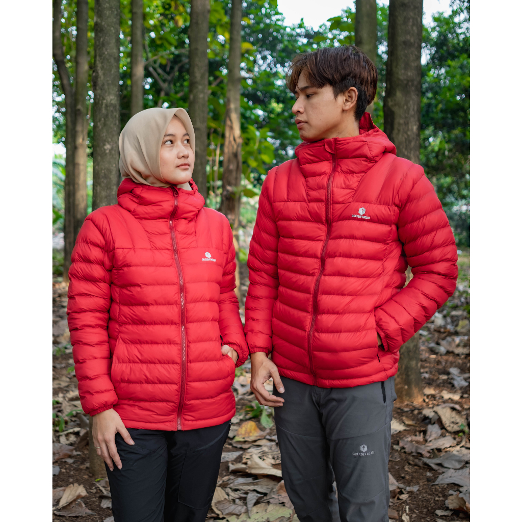 Greenforest Java Jaket Puffer Musim Dingin Big Size Pria dan Wanita Original - Jaket Puffer Jumbo