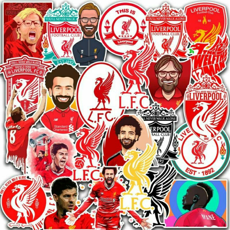 

Stiker Cutting Club LIVERPOOL Vinyl Stiker Laptop Tumbler|Stiker Koper Hlem Hp