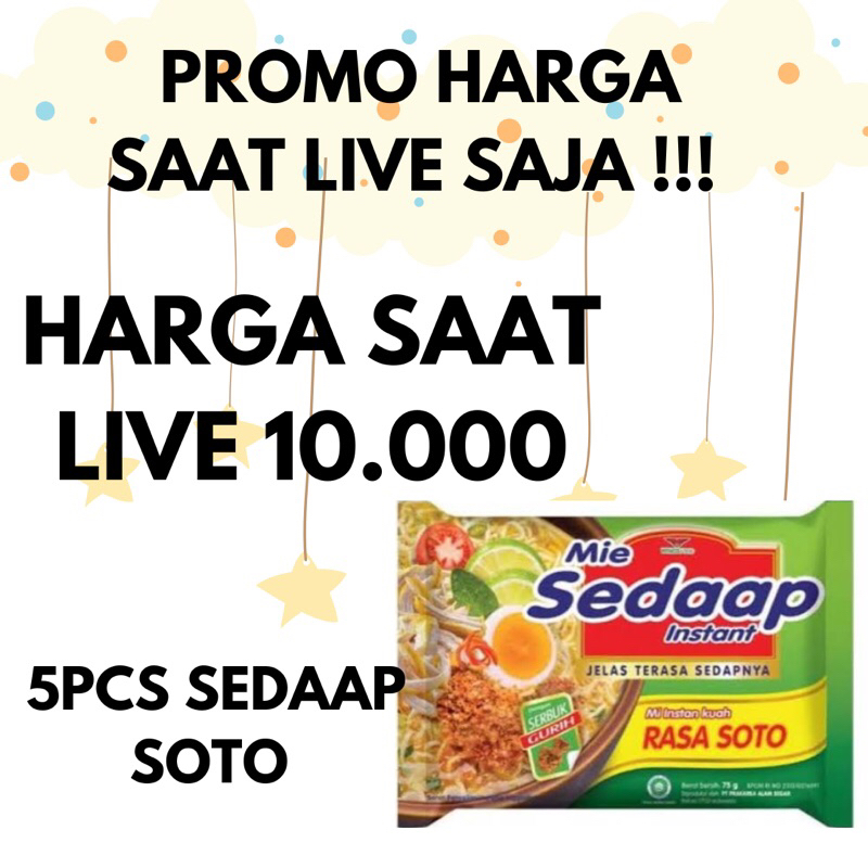

4PCS SEDAAP SOTO