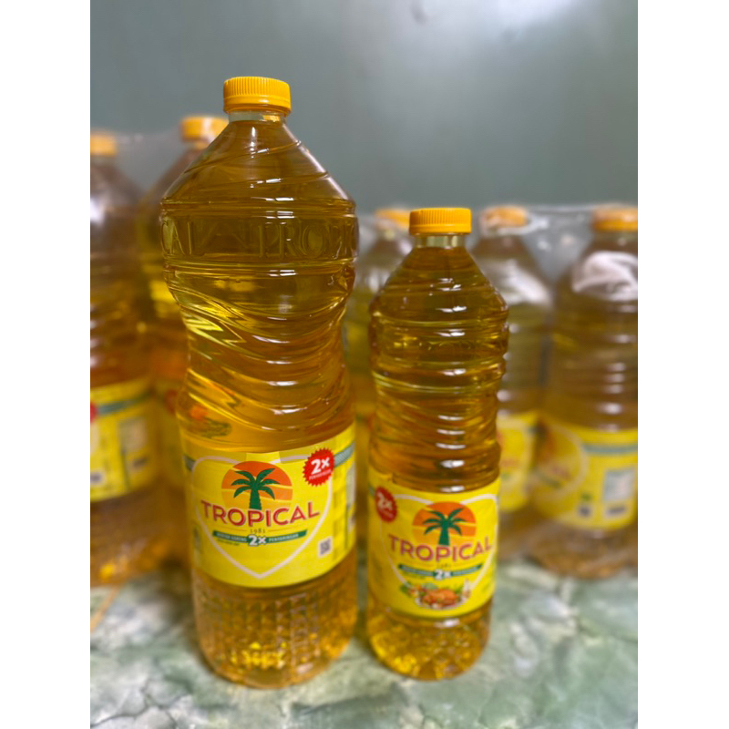 

Minyak Goreng Tropical kemasan 1liter / 2liter