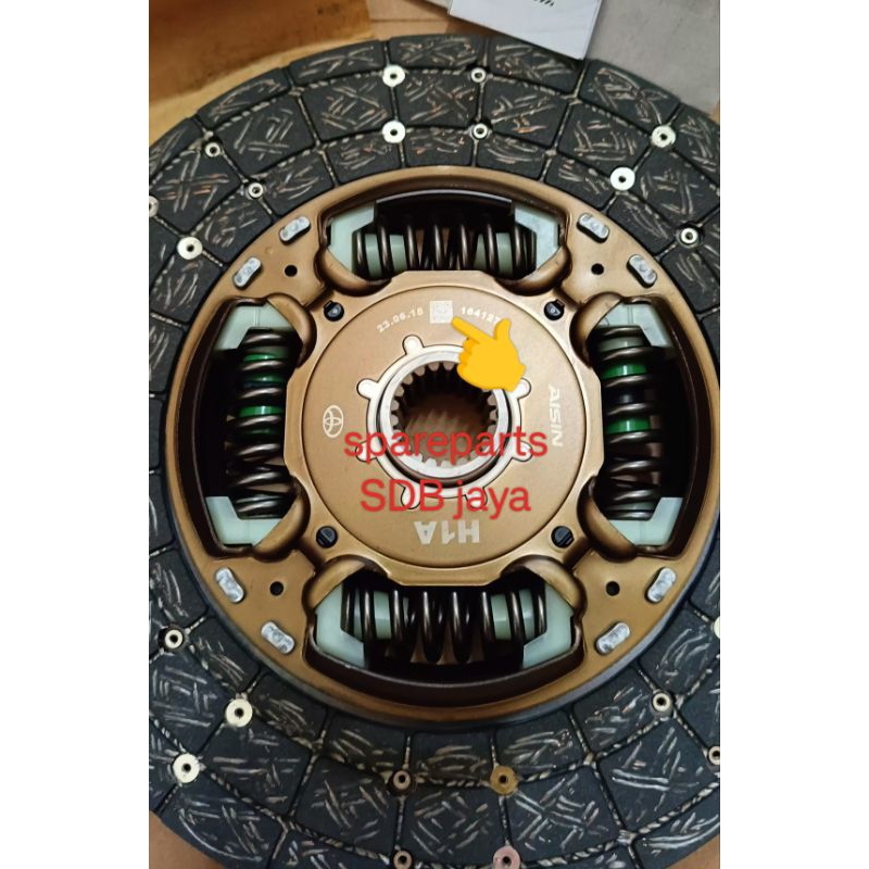 prodo kamvas kampas kopling set + pilot bearing Fortuner Hilux Vigo double cabin diesel 1kd/2kd 100%