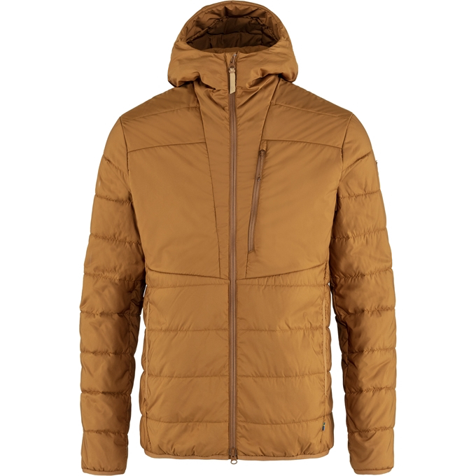 Fjallraven Keb Padded Hoodie M Chestnut Jacket Authentic Original Padded Jacket Fjallraven Down Jack