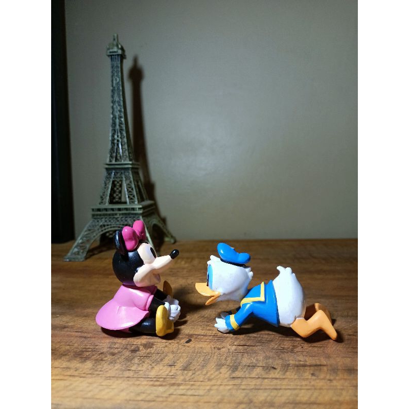 action figure minnie dan donal bebek