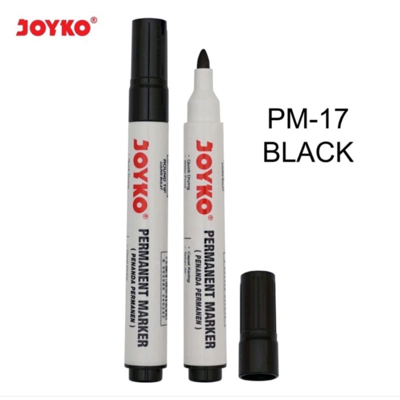 

Spidol Permanent JOYKO PM-17 BLACK waterproof