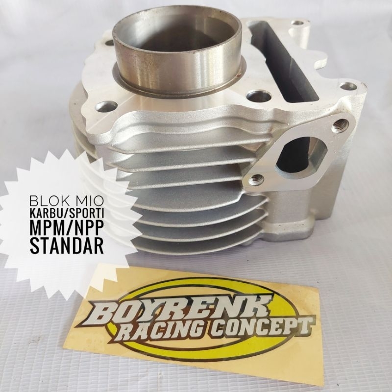 CYLINDER BLOK MIO SPORTY 5LW STANDAR MPM - BOYRENK