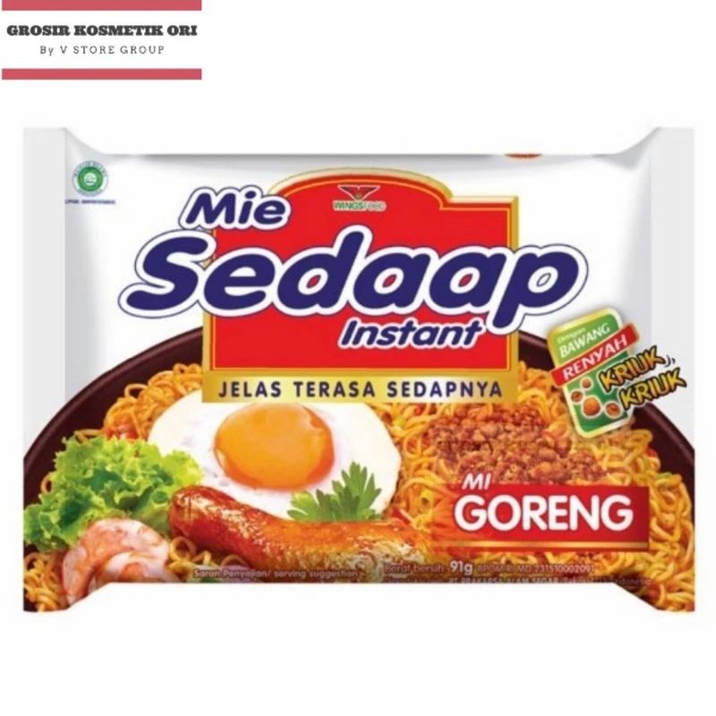 

SEDAP Mie Instan 75Gr Mie Goreng / Mie Kuah Kari