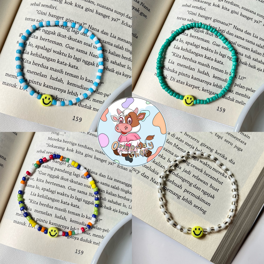 [MIN 10K BEBAS PILIH PRODUK] JIHOON TREASURE, SEHUN EXO, HYUNJAE TBZ, YEJI ITZY BRACELET BEADS/GELAN