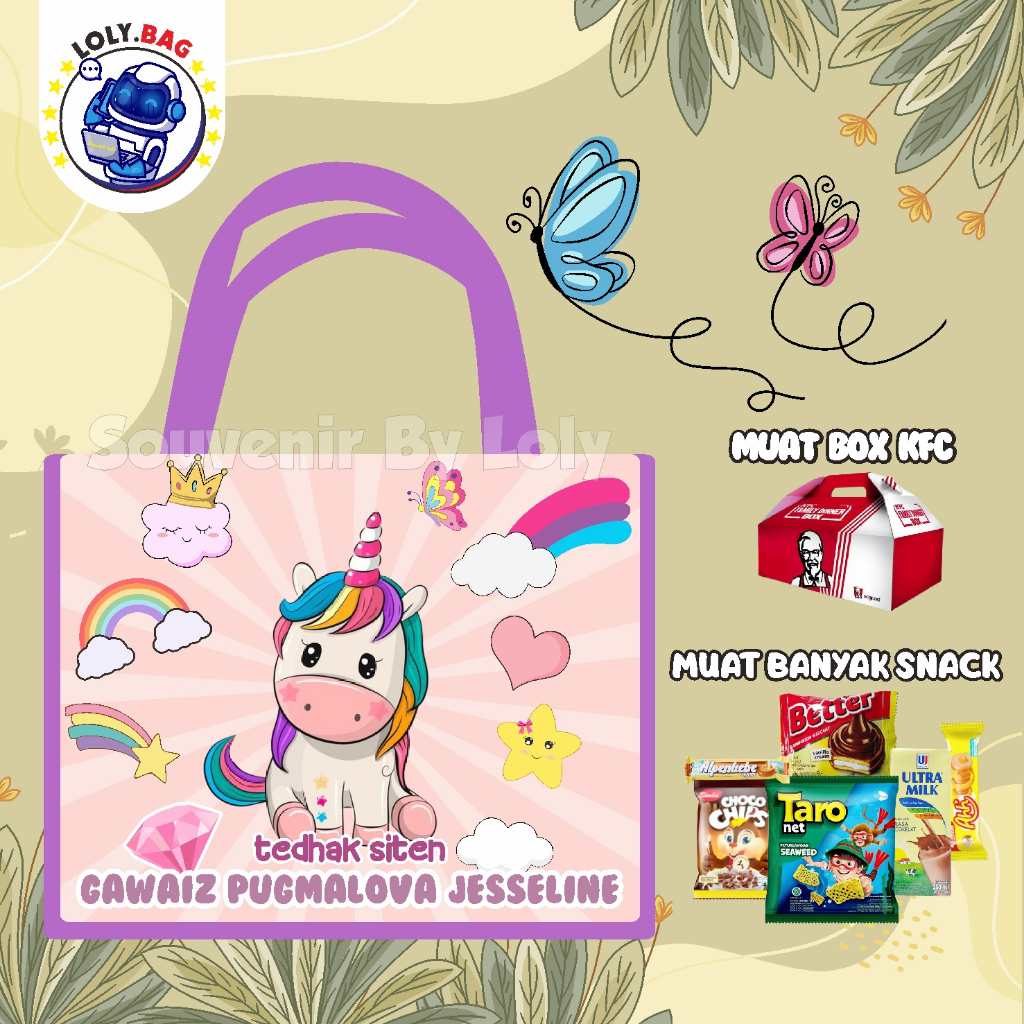 

TAS ULANG TAHUN TERLARIS / TEMA UNICORN