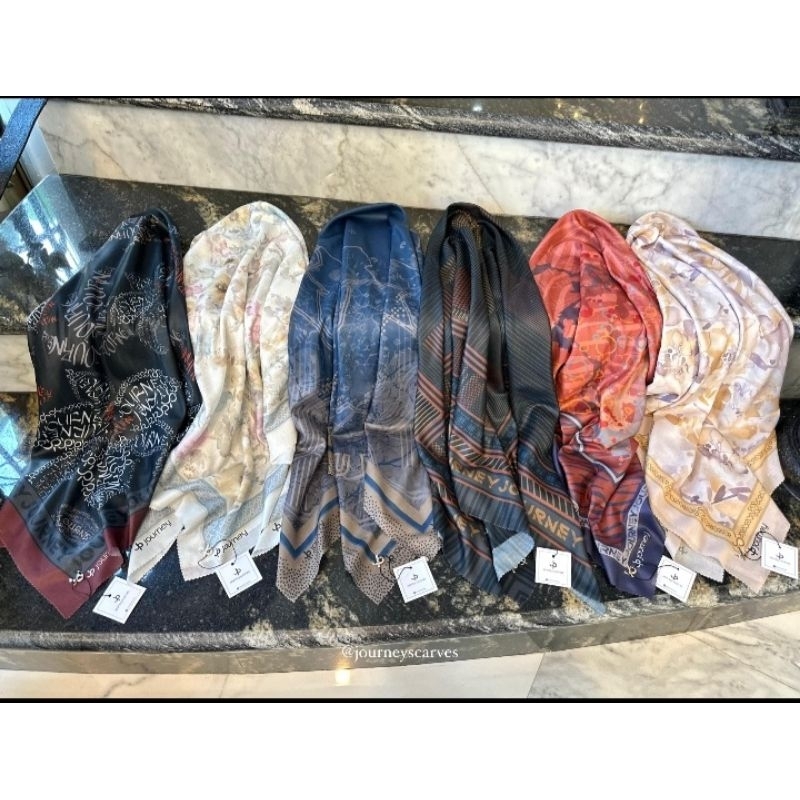 PROMO Hijab Plat Edisi Ultah ORI By.Journey Scarves