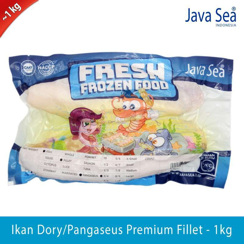 

JAVA SEA FILLET IKAN DORY PREMIUM PACK 1KG