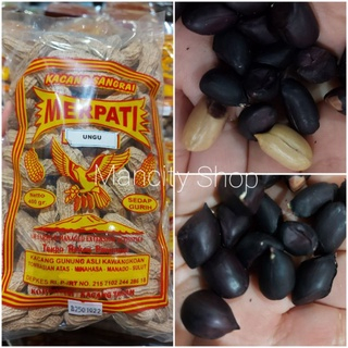 Promo Merpati Kacang UNGU / Hitam Sangrai Kecil 250 gram Kacang Kulit Asli Kawangkoan Manado, oleh o