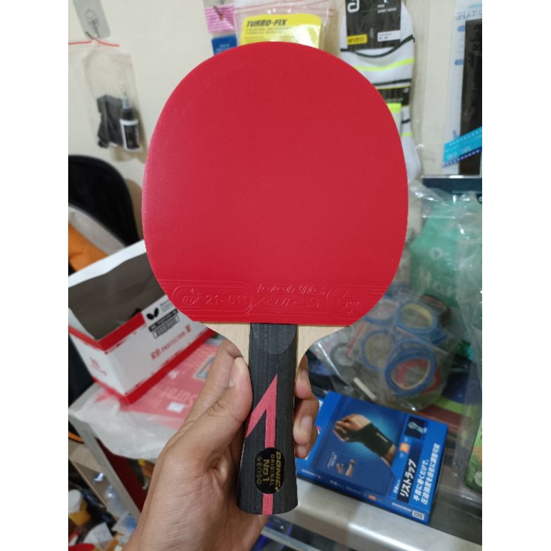 PAKET BET TENIS MEJA DONIC ORIGINAL NO 1 SENSO PLUS ACUDA