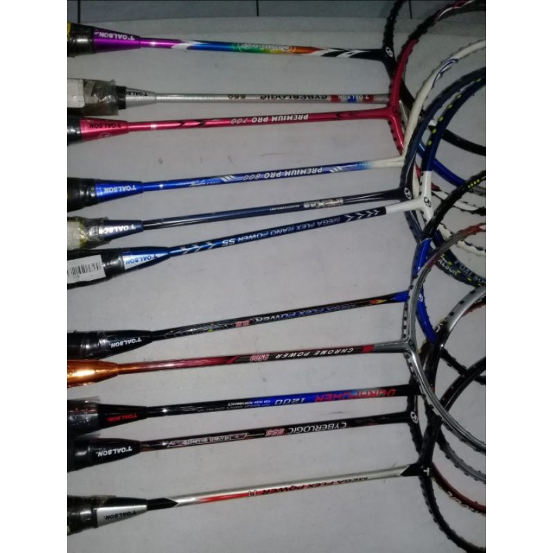 OBRAL RAKET BADMINTON TOALSON IPEX 8.0 ORIGINAL