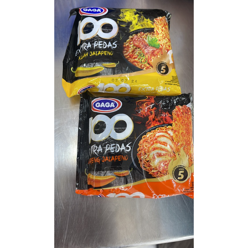 

mi instan gaga goreng/kuah