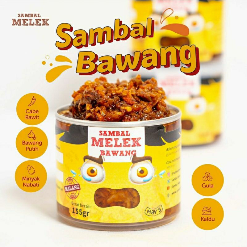 

SAMBAL MELEK BAWANG / SAMBAL BAWANG / SAMBAL PEDAS