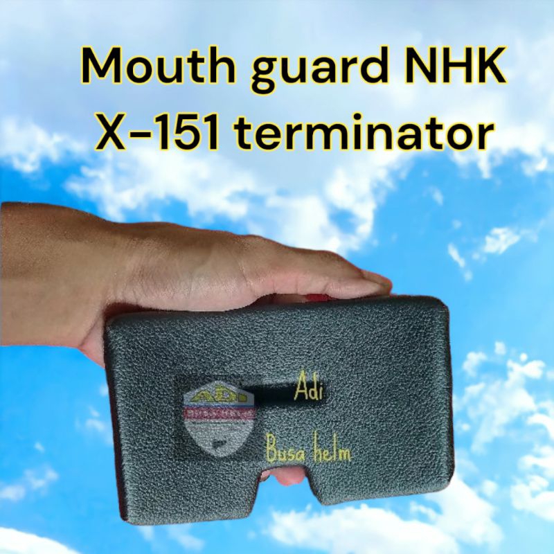 mouth guard busa mulut nhk terminator nhk x 151  NHK X-151 custom