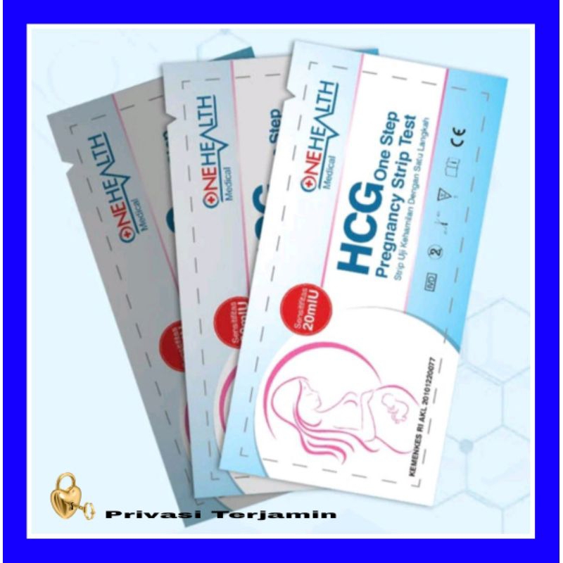 TES KEHAMILAN ONEHEALTH TES HAMIL STRIP TESPACK HCG
