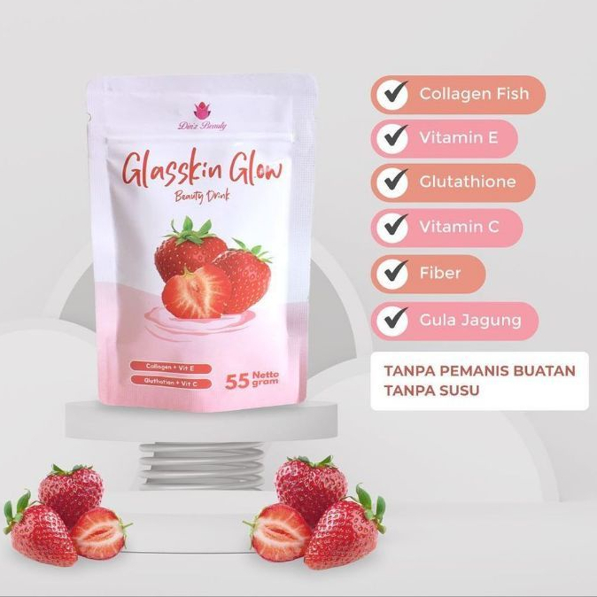 GLASSKIN GLOW COLLAGEN DRINK HALAL DAN BPOM TERLARIS