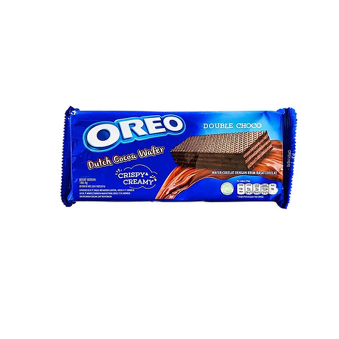 

Oreo Wafer Double Choco 140.4gr