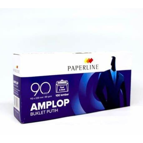 

Paperline Amplop Putih Kabinet 90pps 80gsm 110x230