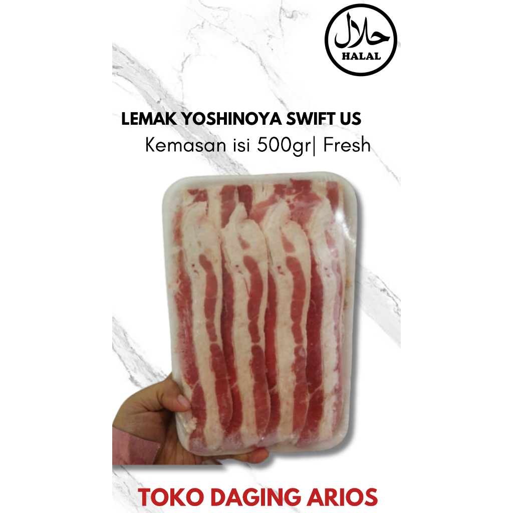 

Lemak Yoshinoya Swiftus 500gr Segar Dan Berkualitas