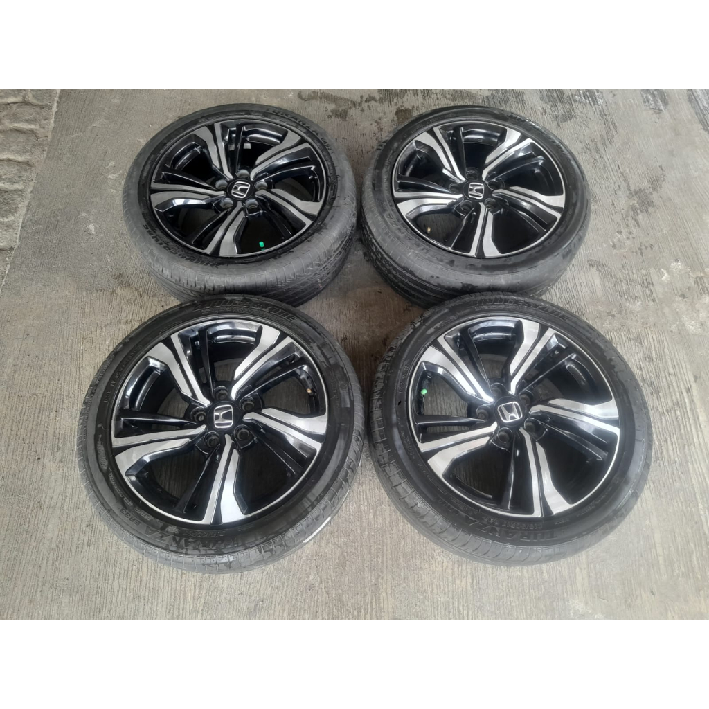 VELG SECOND COPOTAN MOBIL STD CIVIC TURBO RING 17 PCD 5X114 + BAN
