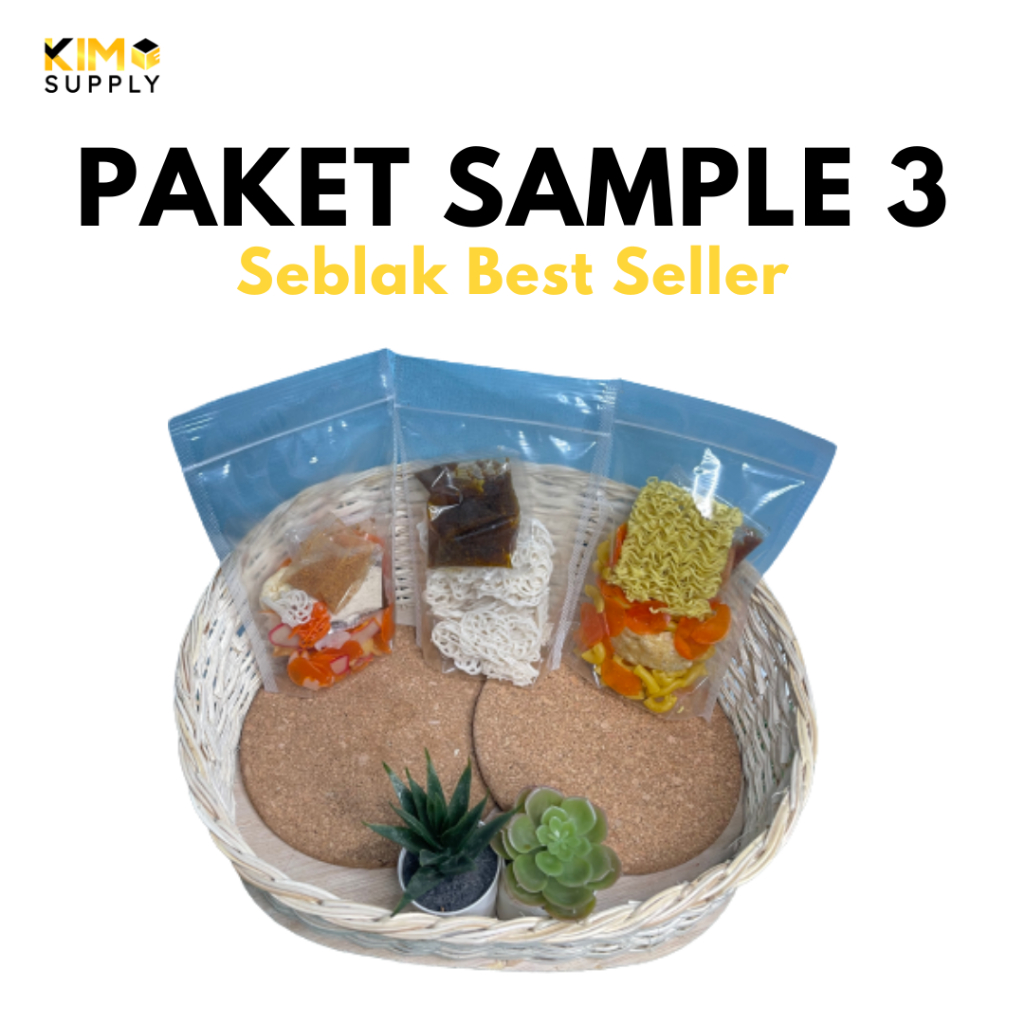 

[ISI 6PCS] PAKET SAMPLE SEBLAK instan viral 3 varian (seblak jadul - seblak cobek - seblak warna) termurah