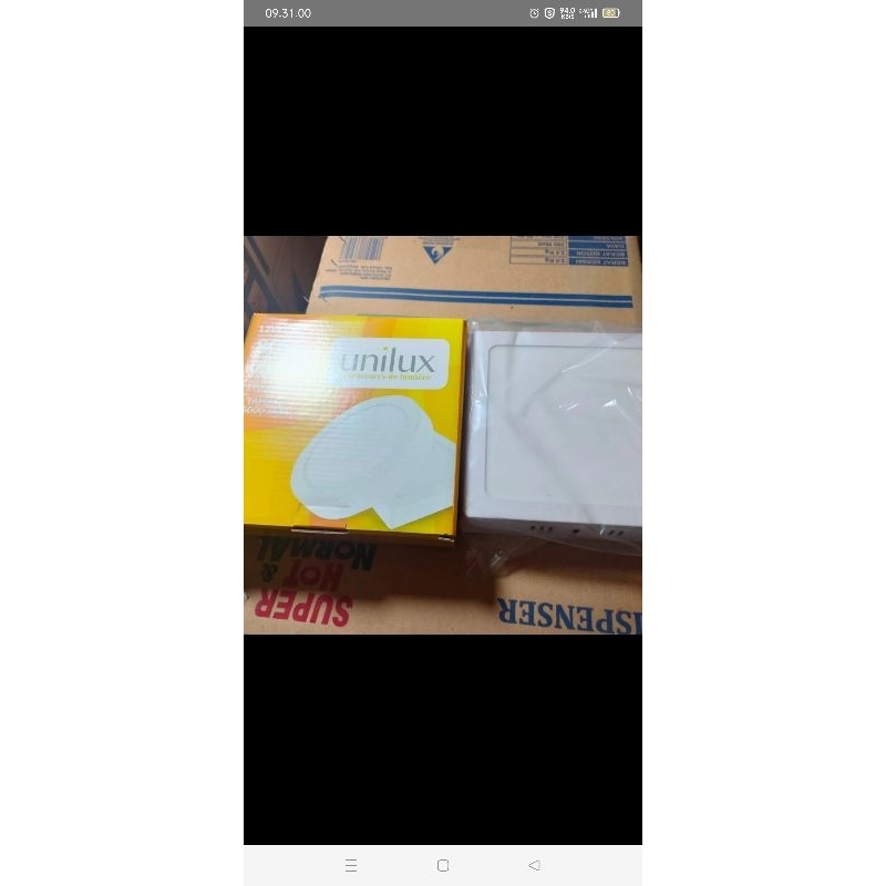 lampu downlight outbow led kotak OBS 12watt , downlight led outbow kotak