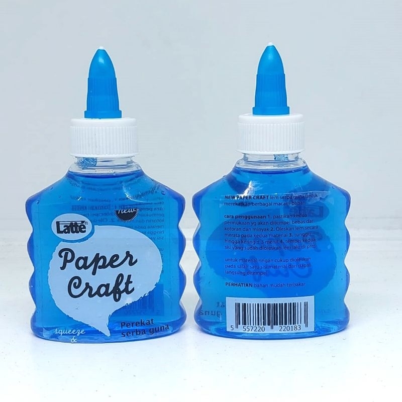 

latte papercraft lem prakarya 100ml spt