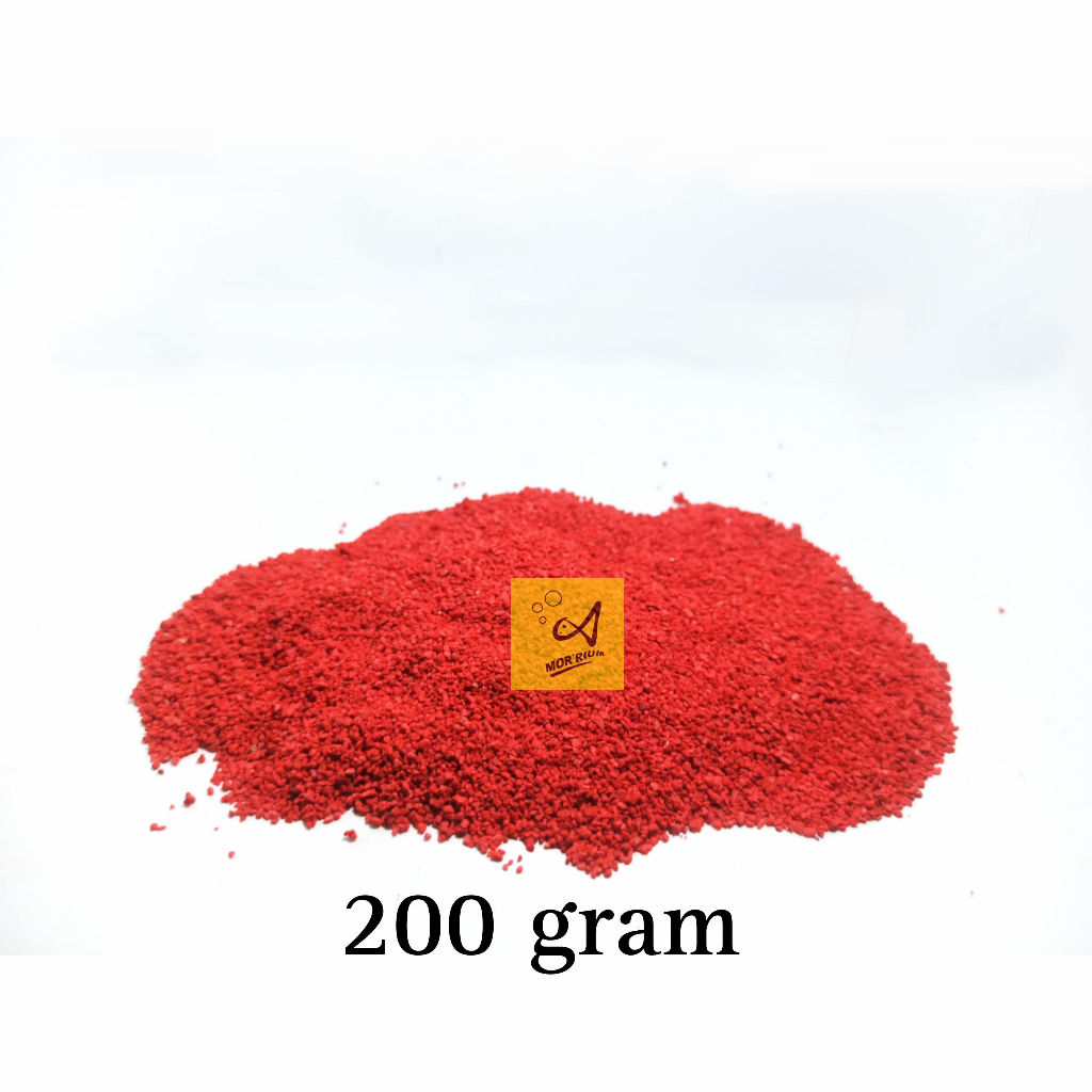 Pasir Silika Merah Aquarium Aquascape Pasir Merah Hiasan Aquarium