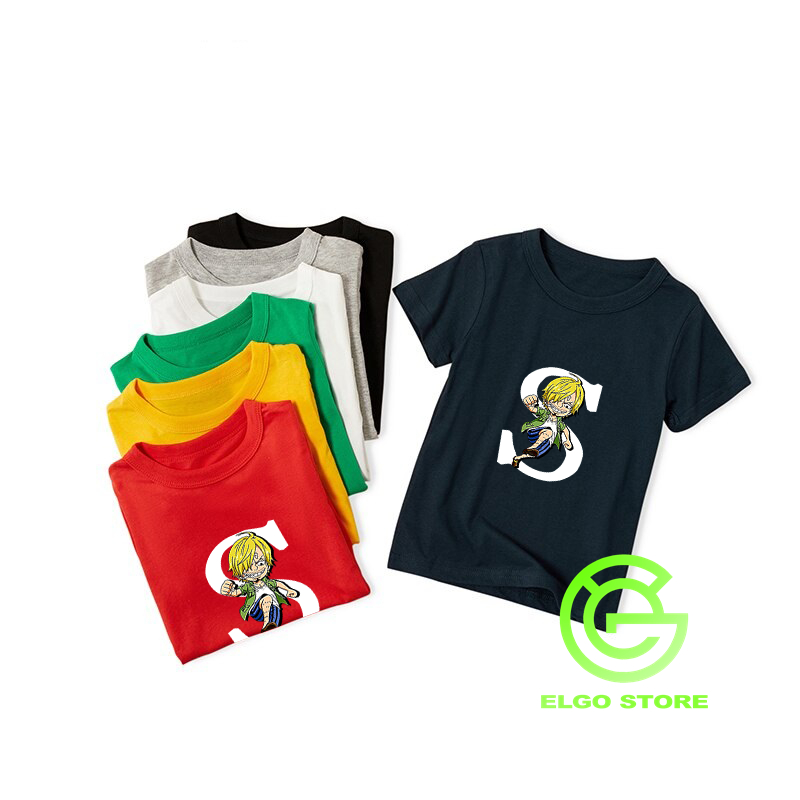 ELGO_STORE | Terbaru Kaos Anak One Piece 1 - 12 Tahun / Kaos Anak One Piece / Kaos Anak One Piece Ge
