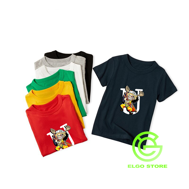 ELGO_STORE | Terbaru Kaos Anak One Piece 1 - 12 Tahun / Kaos Anak One Piece / Kaos Anak One Piece Ge