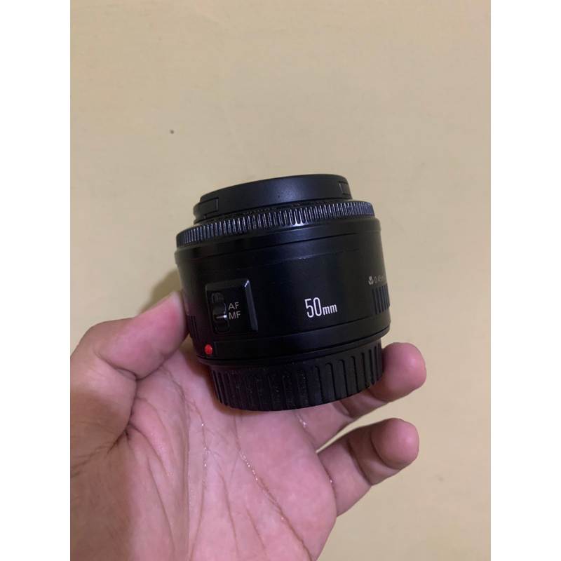 Lensa fix canon 50mm ii for canon 60D 600D 700D 1300D