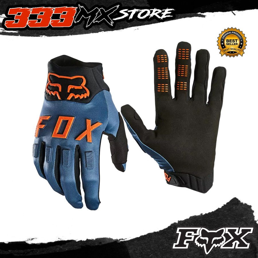 Glove FOX Legion Blue Steel Sarung Tangan FOX Legion Blue Original