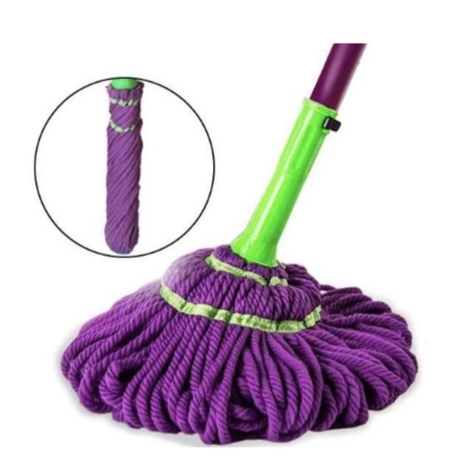 Alat Pel Lantai Putar Otomatis 360 Derajat Twist MOP - Pel rumah