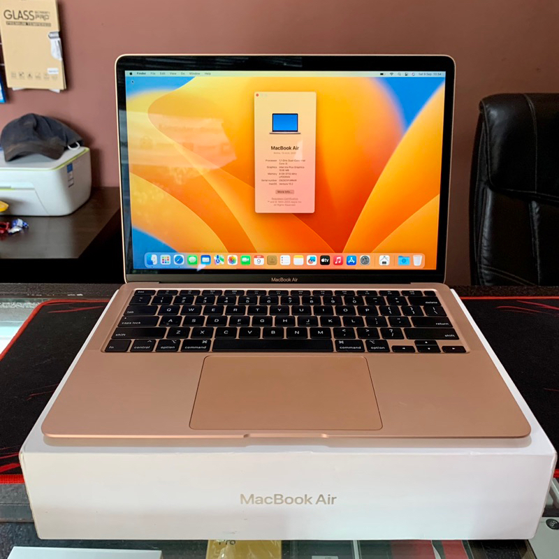 Macbook Air Retina 2020 13 Inch Core i3 8/256Gb Second fullset Original