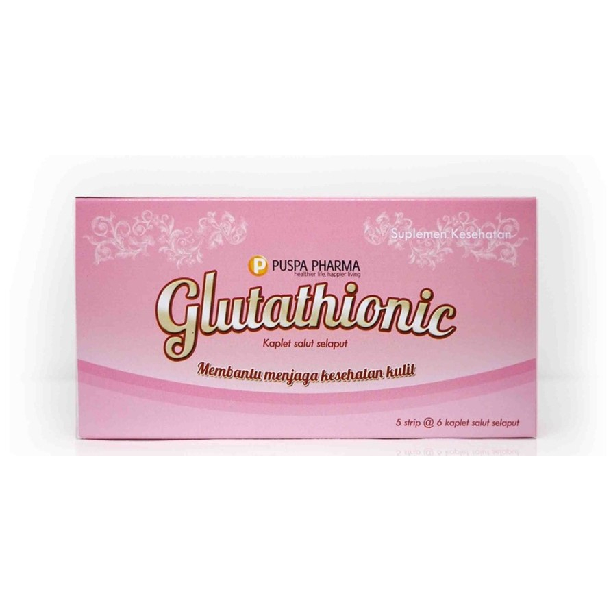 Glutathionic Strip Isi 6 Tablet / Mencerahkan Kulit serta Menghilangkan Bekas Jerawat