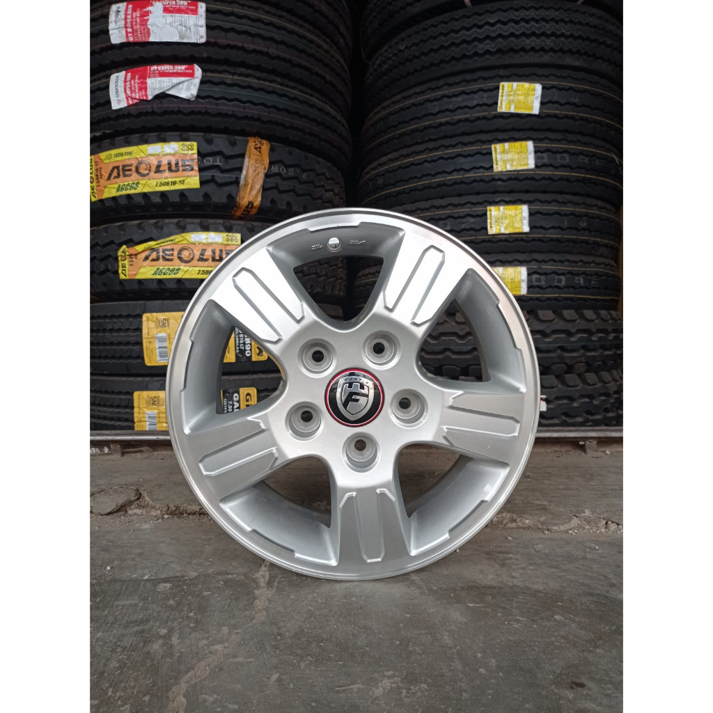 Velg APV Silver R14x5  ORIGINAL PAKO (1 biji) cocok mobil muatan berat ( 4 TON) Untuk L300, Grandmax