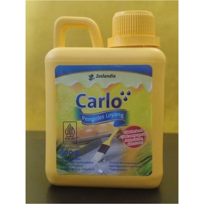 

minyak oles loyang carlo kemasan 400gram