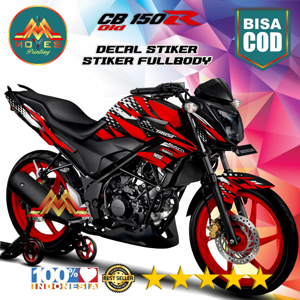 Decal CB150r Old Full Body - Stiker CB150r Old Full Body - Dekal CB150r Old Full Body - Striping CB1