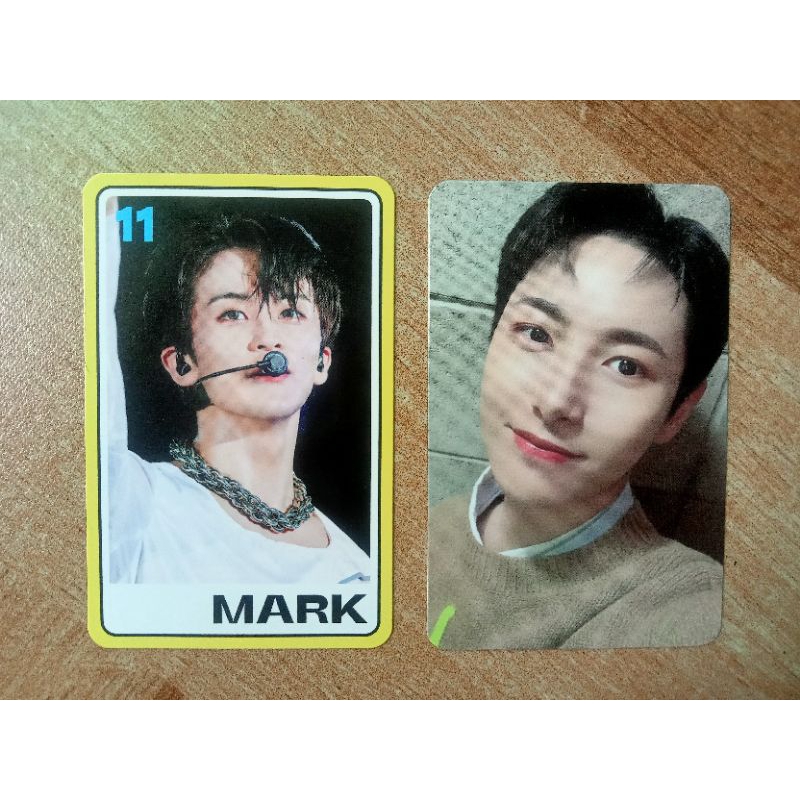 Photocard official tc tds2 encore Renjun selca konsep Mark