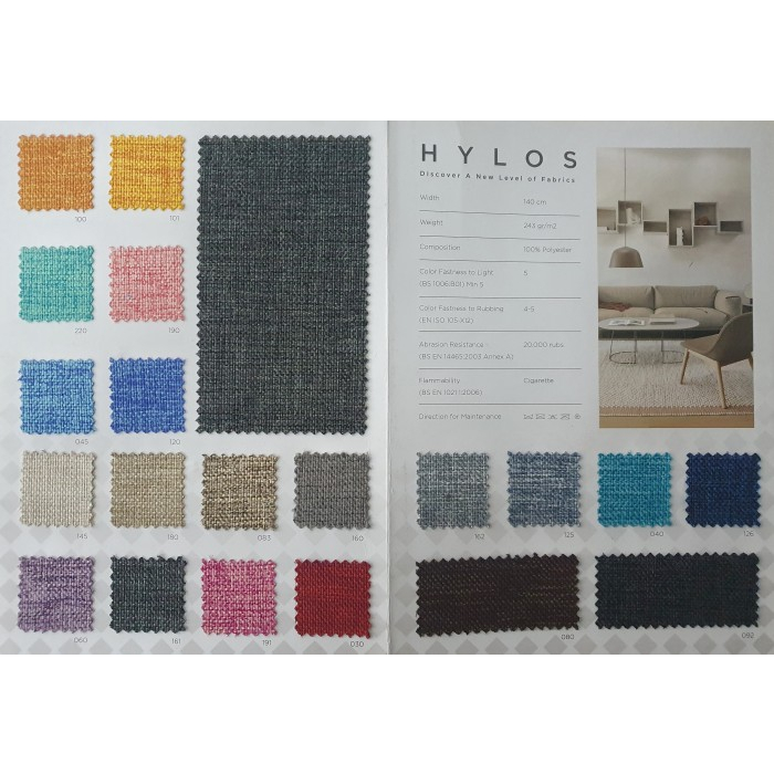 Kain Polos - Hylos - Interior Sofa Kursi Mebel Furniture