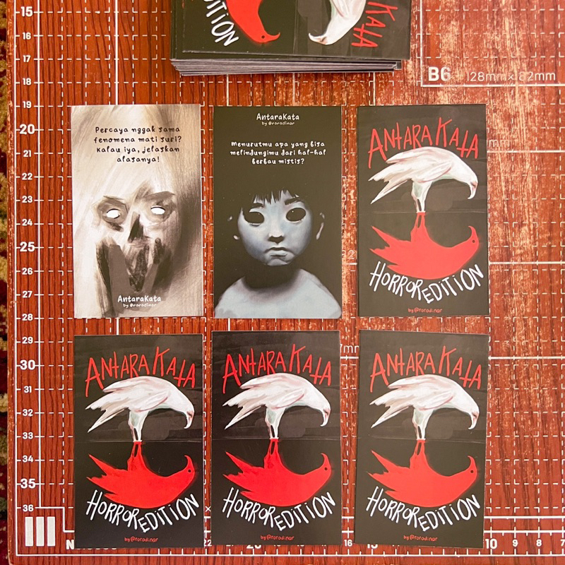 Kartu Permainan Deep Talk Card - Edisi Horror Antara Kata