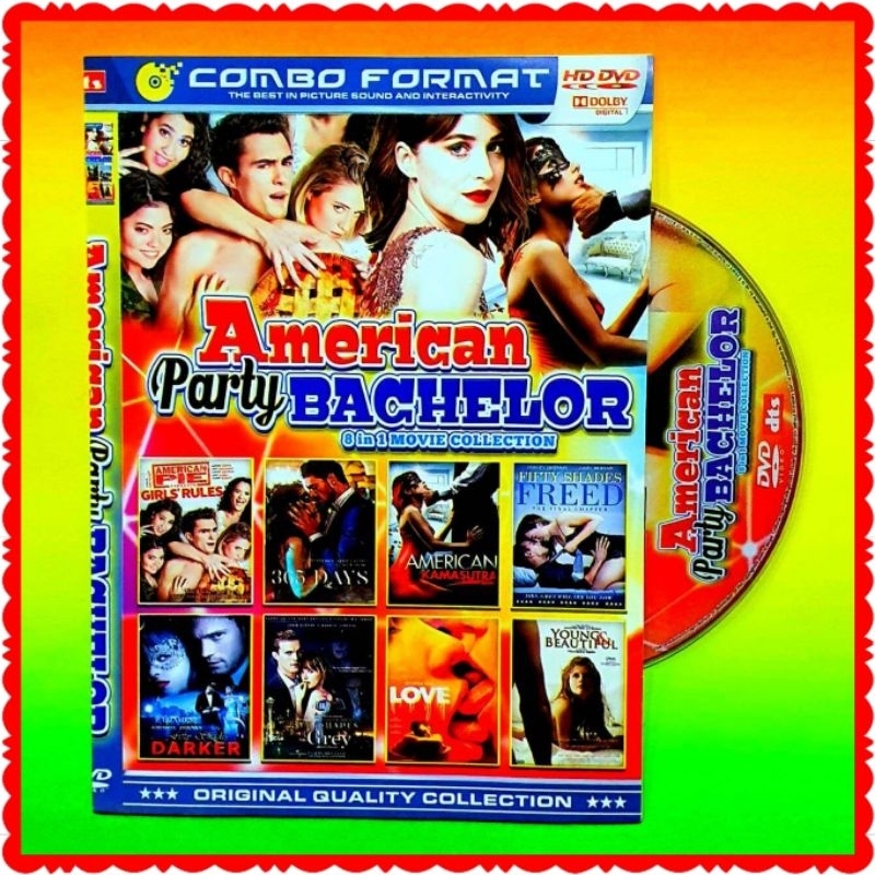 KASET DVD ROMANTIS ROMANCE AMERICAN KAMASUTRA PARTY FIFTY SHADES
