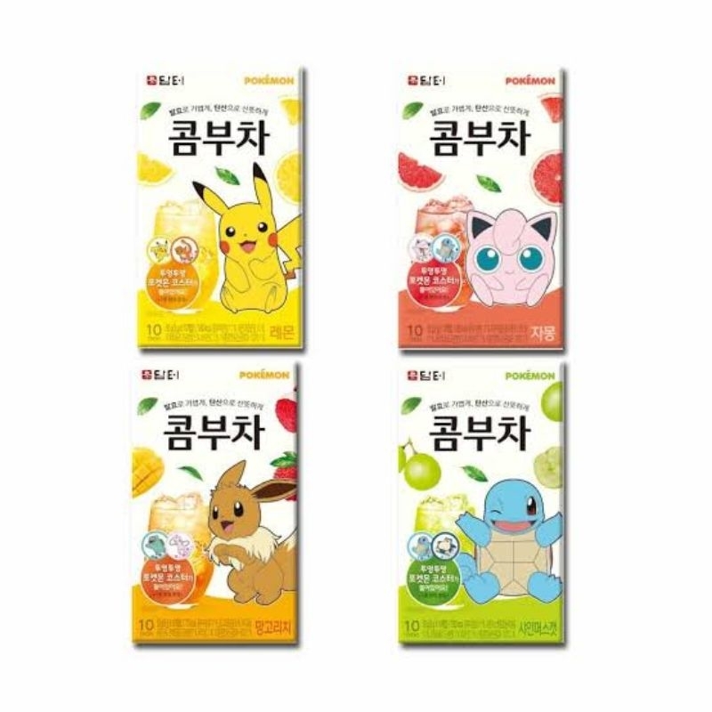 

POKEMON KOMBUCHA DRINK ORIGINAL KOREA