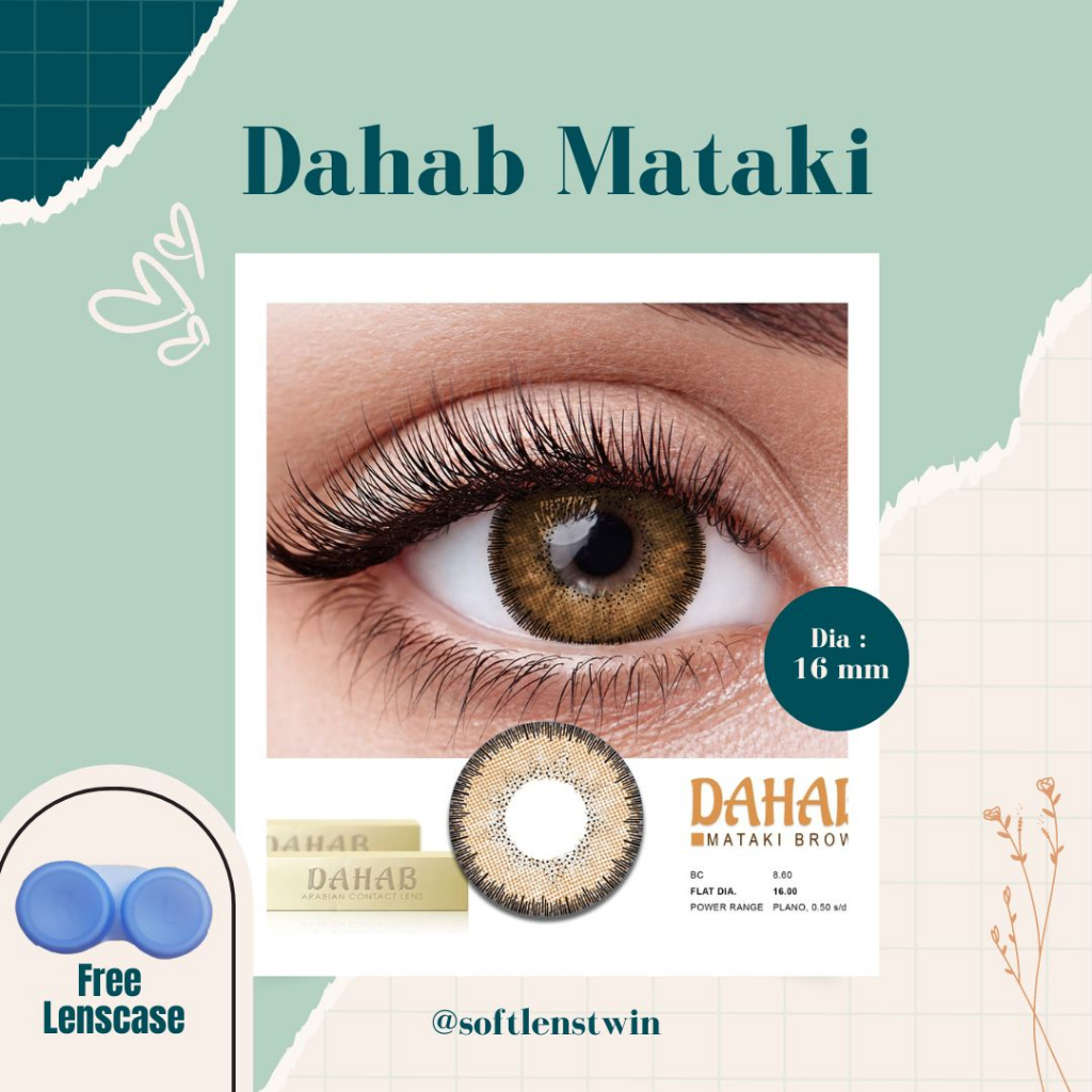 SOFTLENS MINUS MATAKE DAHAB COLOR MATAKI