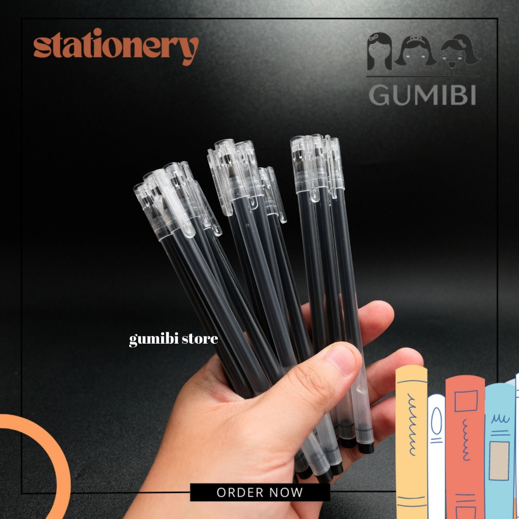 

PULPEN GEL MIMI JUMBO 0,5MM PEN GEL TINTA HITAM TERMURAH