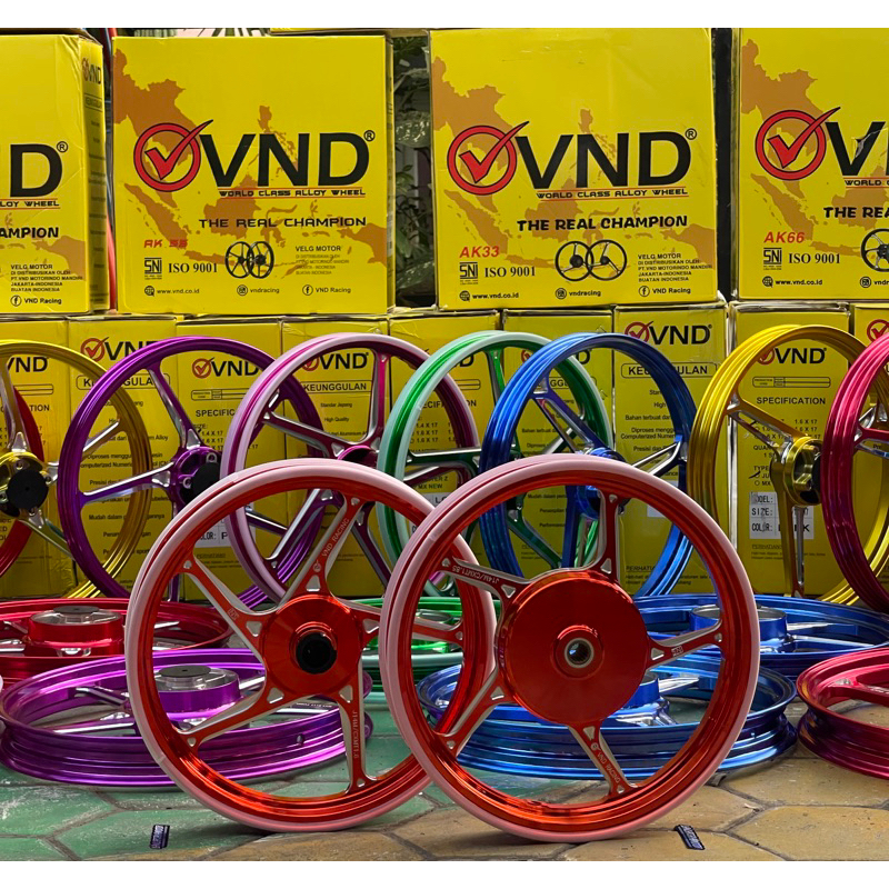 vleg vnd ak55 511 enkei yamaha mio sporty mio smile 160/185-14