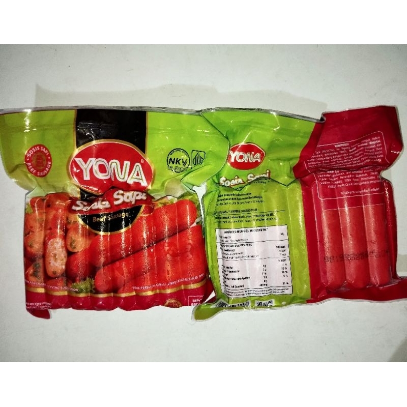 

Yona Sosis Merah 450 gr