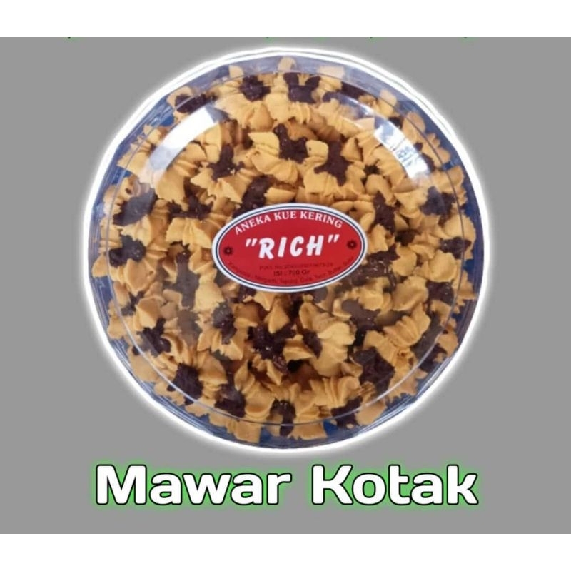 

kue kering mawar kotak